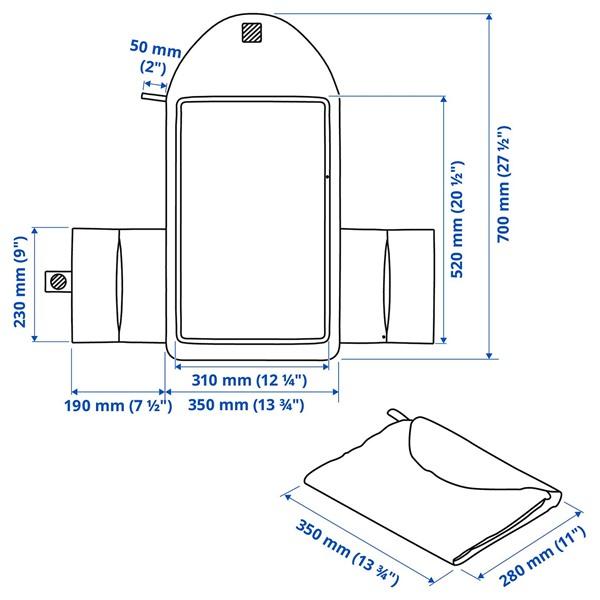 [IKEA/イケア/通販]GRONFINK グローンフィンクベビーケアマット, 折りたたみ式/グリーン,70x35 cm[B](40572399) |  | 03