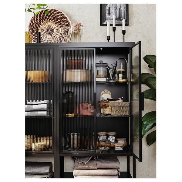 [IKEA/イケア/通販]MOSSJON モスショーンコレクションケース 扉2枚付き, チャコール,60x34x146 cm[J](40573172) |  | 03
