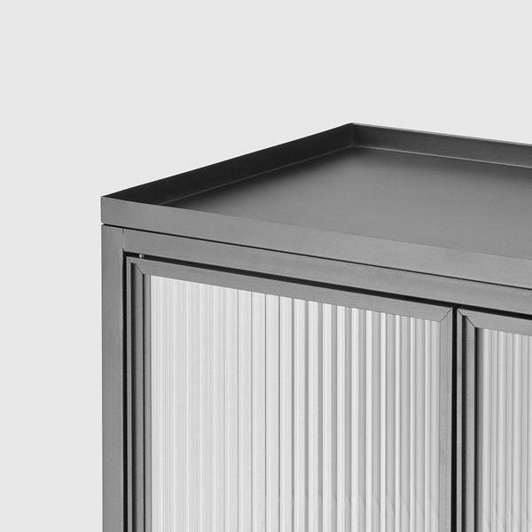 [IKEA/イケア/通販]MOSSJON モスショーンコレクションケース 扉2枚付き, チャコール,60x34x146 cm[J](40573172) |  | 06