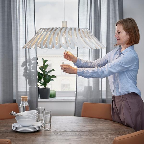[IKEA/イケア/通販]YTLAGE イートレーゲペンダントランプ, ホワイト,43 cm[C](40574237) |  | 03