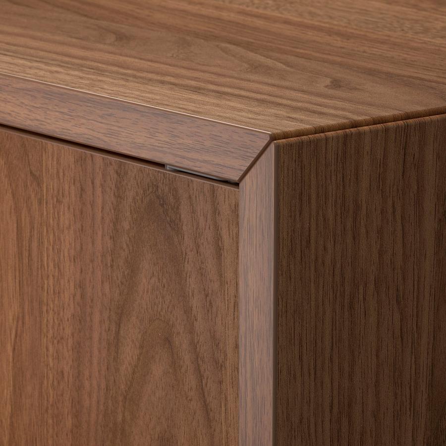 [IKEA/イケア/通販]EKET エーケト キャビネット 扉2/棚板1付き, ブラウン ウォールナット調, 70x35x70 cm[D](40574586) |  | 01