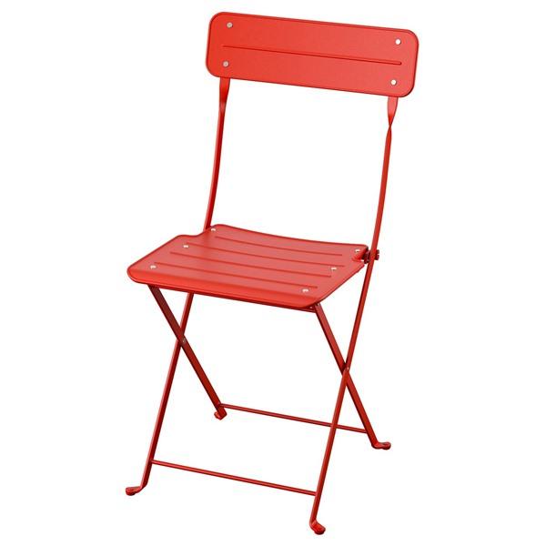 [IKEA/イケア/通販]SUNDSO スンドソー折りたたみチェア, ブライトレッド 屋外用[E](40576175) | 