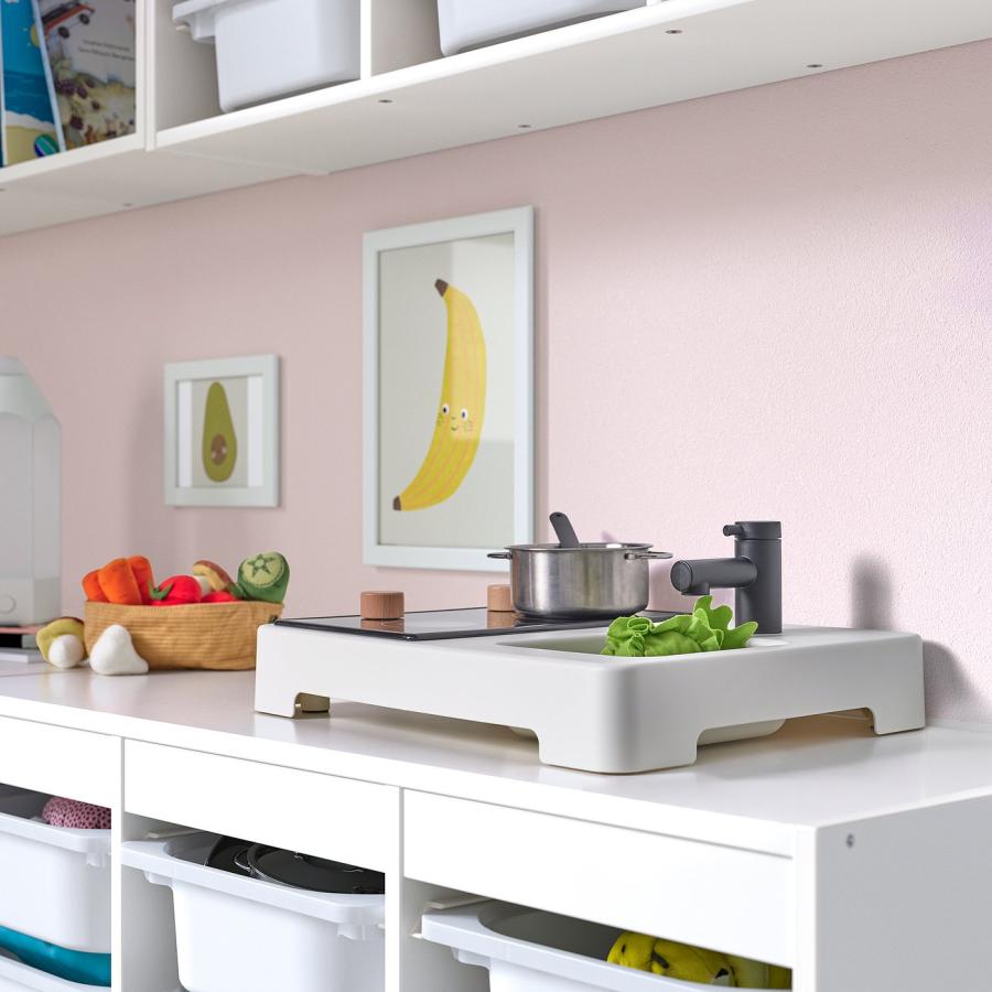 [IKEA/イケア/通販]STENMUS ステンムス ミニおままごとキッチン, ホワイト/ブラック[C](40583623) |  | 04