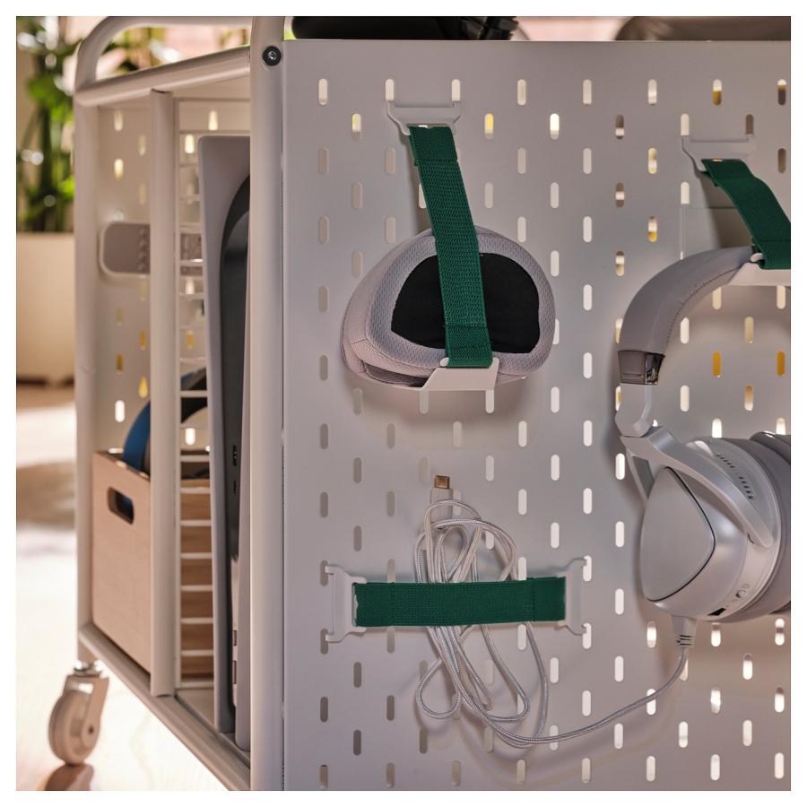 [IKEA/イケア/通販]BRANNBOLL ブレンボール シェルフユニット キャスター付き, ホワイト, 56x62 cm[D](40586259) |  | 02