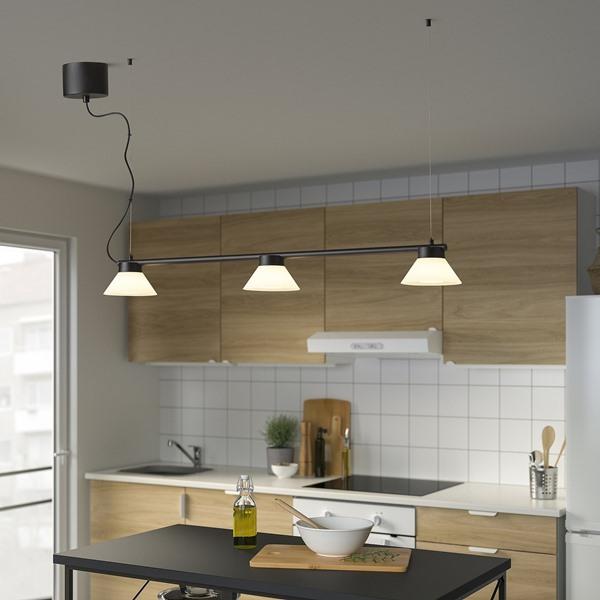 [IKEA/イケア/通販]SAMBORD サムボールドペンダントランプ ランプ3個付き, ブラック/ホワイト[D](40586966) |  | 02