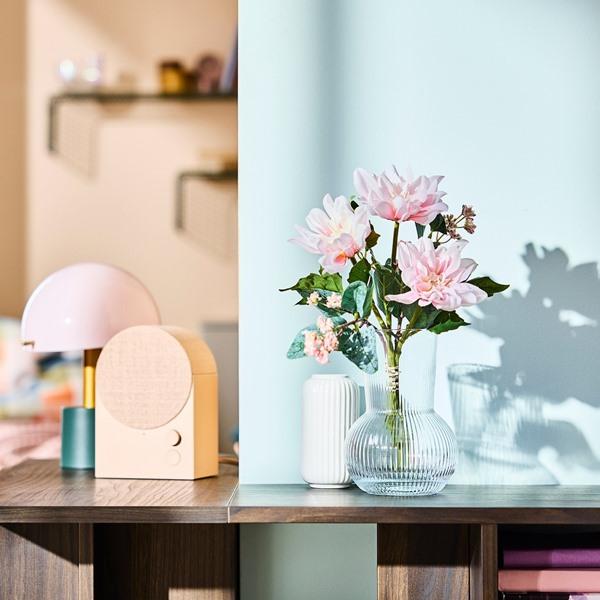 [IKEA/イケア/通販]SMYCKA スミッカ造花, 室内/屋外用/ダリア ピンク,30 cm[A](40587174) |  | 04
