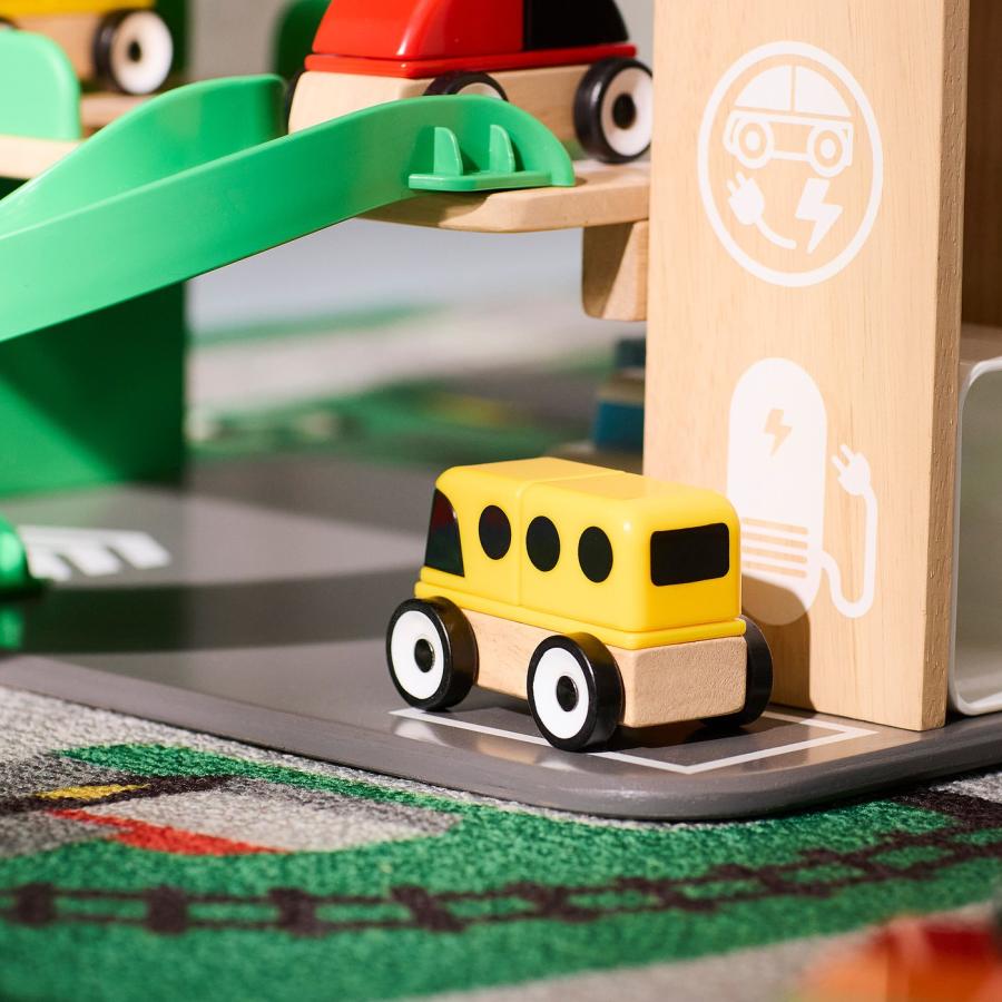 [IKEA/イケア/通販]LILLABO リラブー ガレージ ヘリコプター&車付き, マルチカラー[B](40589352) |  | 03