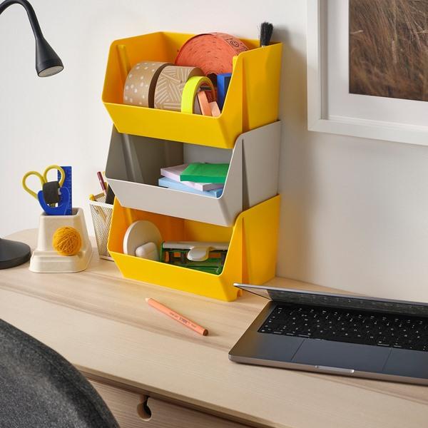 [IKEA/イケア/通販]FODERTRAG フォデルトローグオーガナイザー デスク/壁用, ライトグレー,25x18x15 cm[B](40590765) |  | 02