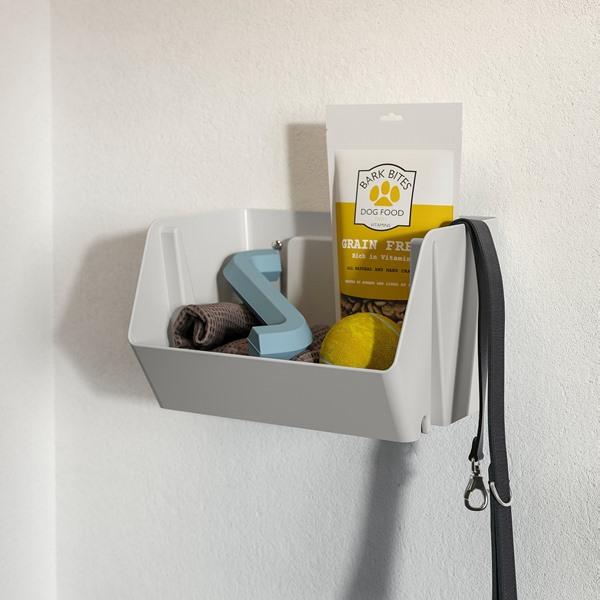 [IKEA/イケア/通販]FODERTRAG フォデルトローグオーガナイザー デスク/壁用, ライトグレー,25x18x15 cm[B](40590765) |  | 04