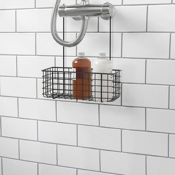 [IKEA/イケア/通販]BLECKSJON ブレックショーンハンギングバスケット, ブラック,31x12x40 cm[C](40599332) |  | 01