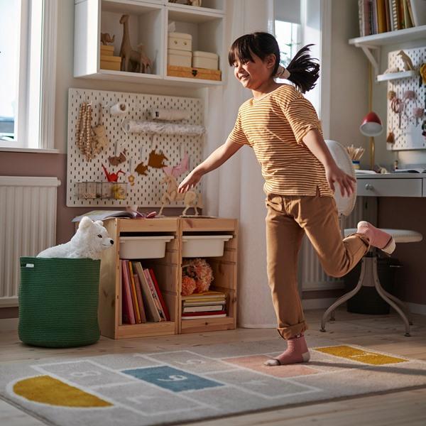 [IKEA/イケア/通販]STAPPSPARV ステップスパルヴラグ, ベージュ,100x160 cm[D](40603027) |  | 03