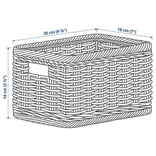 [IKEA/イケア/通販]BEKNA ベクナバスケット, プラスチックラタン,18x25x14 cm[B](40604041) |  | 05