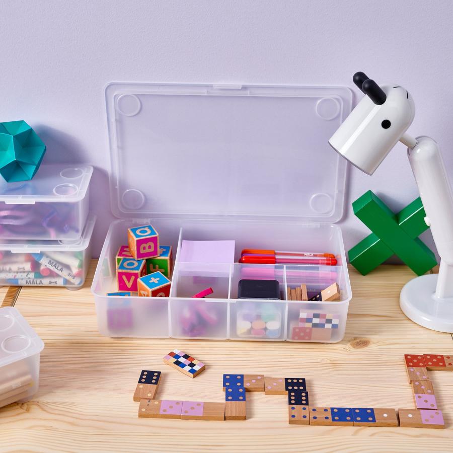 [IKEA/イケア/通販]GLIS グリース ふた付きボックス, 透明, 34x21 cm[B](40604121) |  | 01