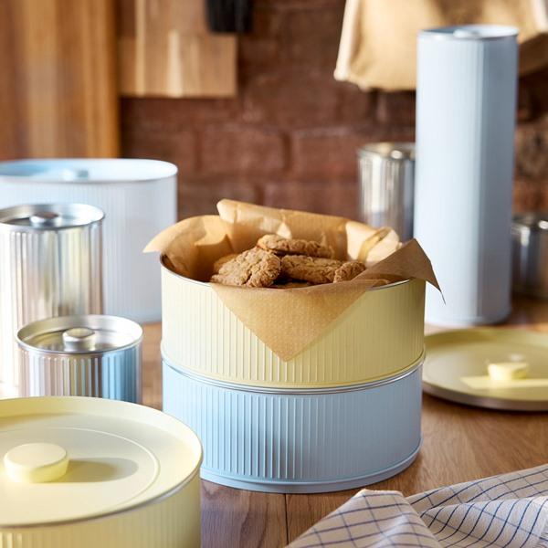 [IKEA/イケア/通販]BETTHAJ ベットハイ缶 ふた付き, コーヒー/紅茶用/シルバーカラー,0.6 l[A](40605696) |  | 03