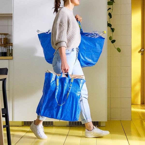 [IKEA/イケア/通販]FRAKTA フラクタキャリーバッグ M, ブルー,45x18x45 cm/36 l[A](40611112) |  | 06