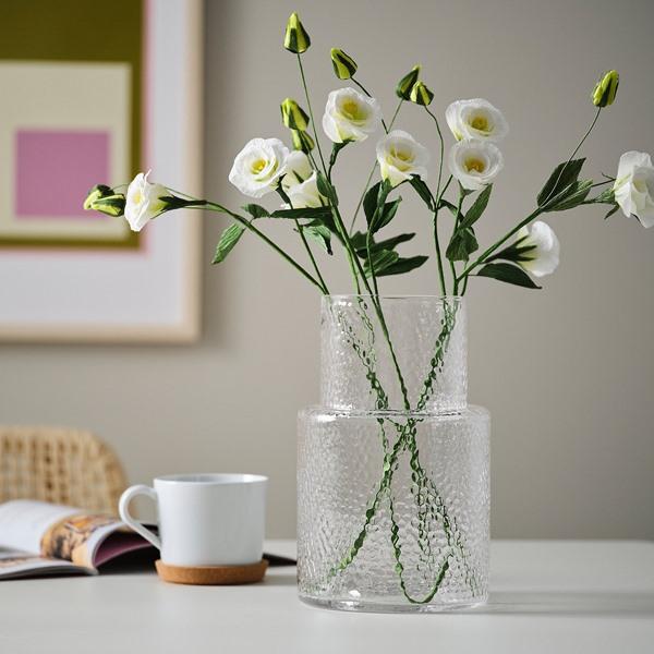 [IKEA/イケア/通販]GULDSPETT グルドスペット造花, 紙/トルコギキョウ ホワイト,55 cm[B](40614945) |  | 01