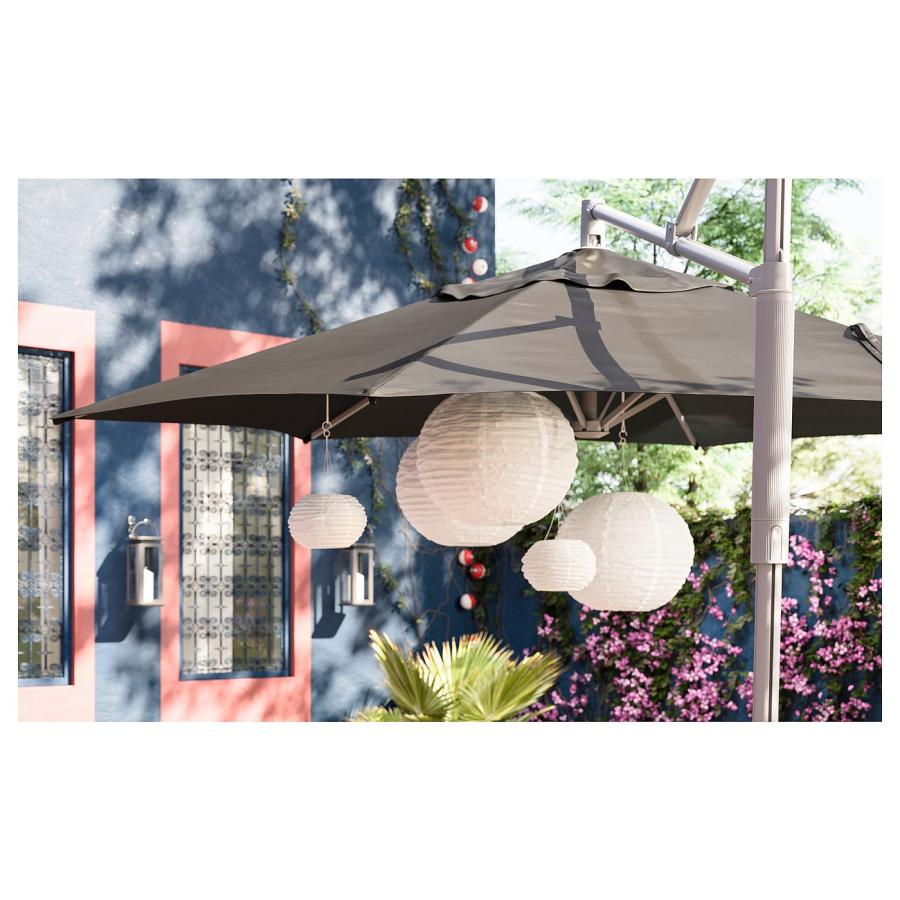 [IKEA/イケア/通販]SOLVINDEN ソルヴィンデン LED太陽電池式ペンダントランプ, 屋外用/球形 ホワイト, 45 cm[C](40615030) |  | 03