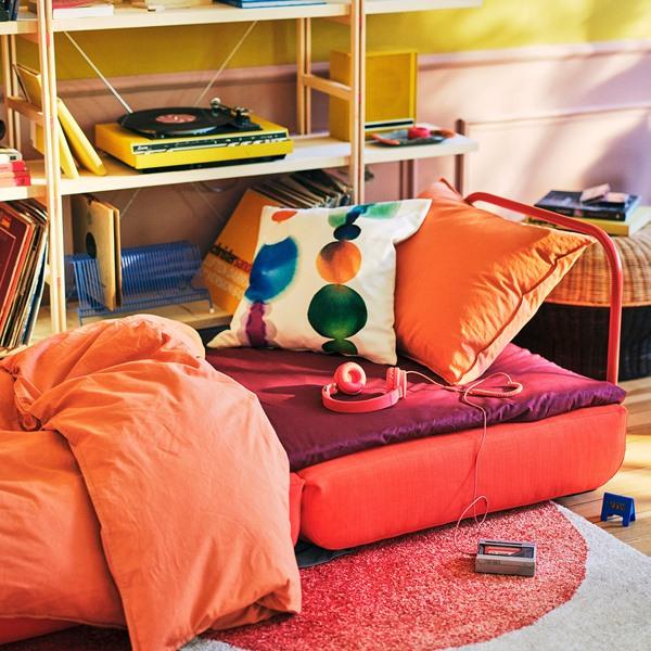 [IKEA/イケア/通販]IKEA PS 2026 チェアベッド, スキフテボー ブライトオレンジ[K](40620376) |  | 01