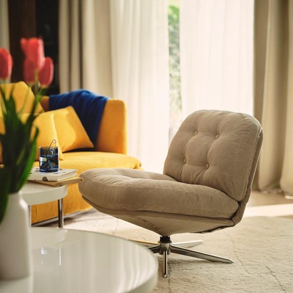 IKEA/イケア/通販]DYVLINGE ディヴリンゲ回転イージーチェア