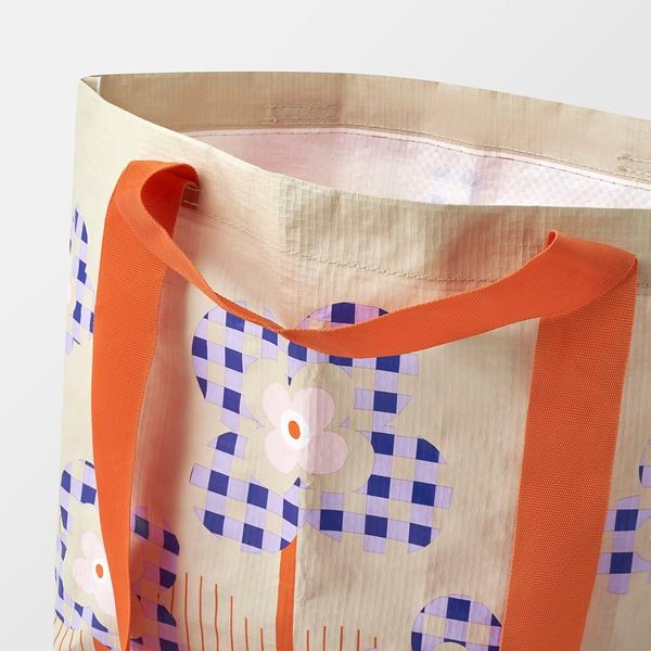 [IKEA/イケア/通販]ABORDSON オーボルドソーンキャリーバッグ, フローラルパターン,27x18x27 cmx13 l[B](40643636) |  | 02