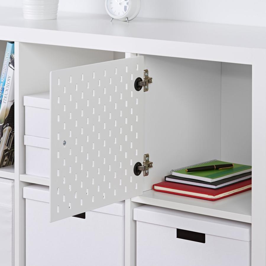 [IKEA/イケア/通販]KALLAX カラックス インサート 有孔ボード付き, ホワイト[C](00423716) |  | 01