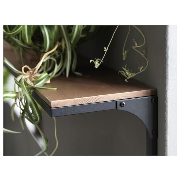 【IKEA/イケア/通販】FJALLBO フィエルボ ウォールシェルフ, ブラック[D](00430585) |  | 03