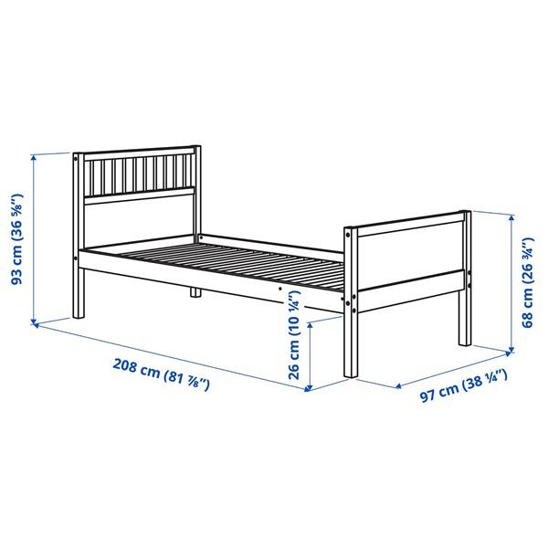 [IKEA/イケア/通販]SMYGA スミガベッドフレーム, ライトグレー,90x200 cm[IK](480797) |  | 01