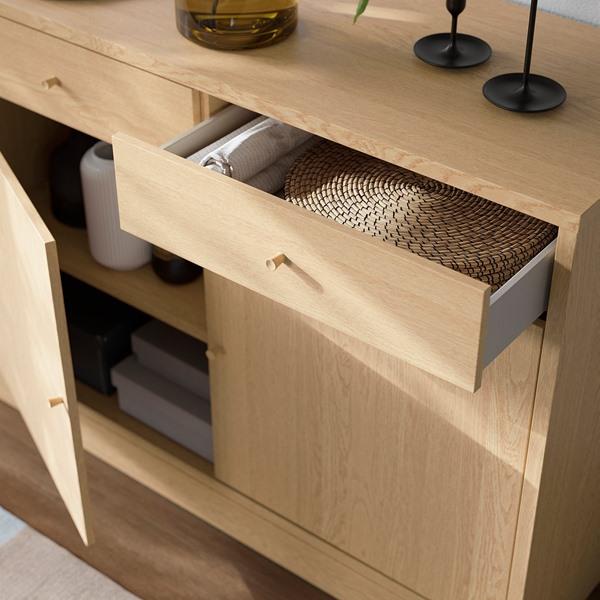[IKEA/イケア/通販]TONSTAD トンスタードサイドボード, オーク材突き板,121x47x90 cm[3](489298) |  | 02