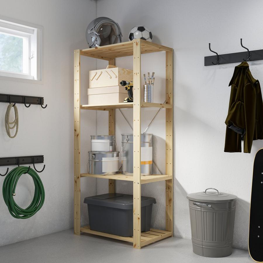 [IKEA/イケア/通販]HEJNE ヘイネ 1セクション, ソフトウッド, 78x50x171 cm[5](49031415) |  | 01