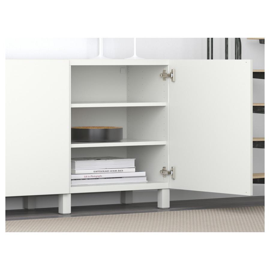 【IKEA/イケア/通販】BESTA ベストー 収納コンビネーション 扉付, ホワイト/ラップヴィーケン/ストゥッバルプ ホワイト,…[18](49187459) |  | 05
