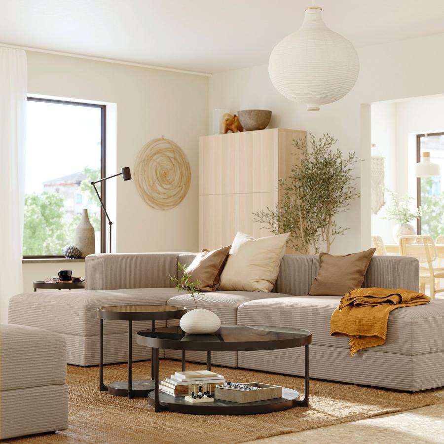 ★ジモティ割あり★ IKEA　二人掛けソファー　ベージュ　クリーニング済　YJ5835 SALTSJÖBADEN サルトショバーデン 2人掛けソファ, グンナレド ベージュ