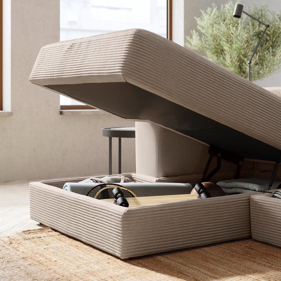 IKEA/イケア/通販]JATTEBO イェッテボ 3.5人掛けモジュールソファ 寝