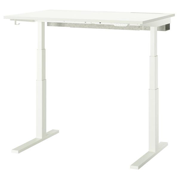 IKEA/イケア/通販]MITTZON ミッツォーンデスク 昇降式, 100V ホワイト