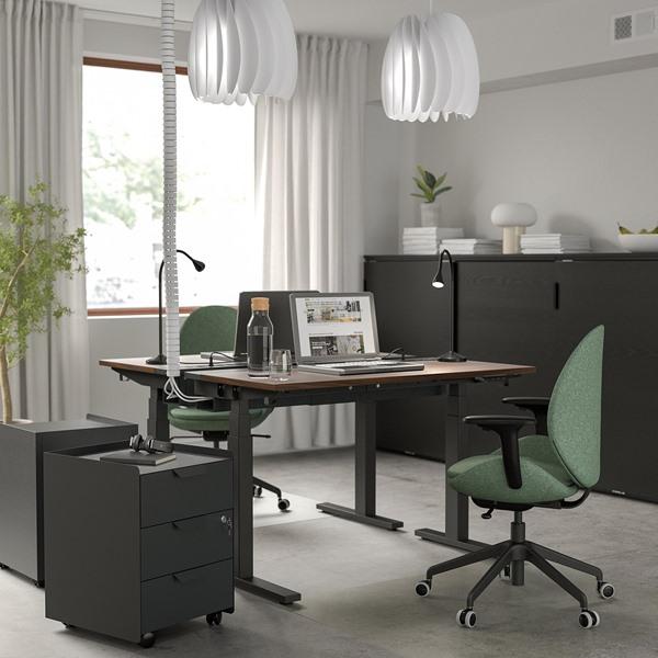 IKEA/イケア/通販]MITTZON ミッツォーンデスク 昇降式, 100V