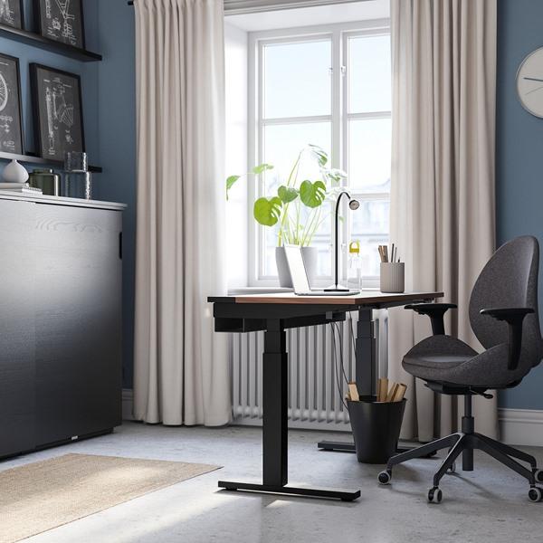 MITTZON ミッツォーン電動昇降式 デスク IKEA/イケア/通販]MITTZON ミッツォーンデスク 昇降式, 100V