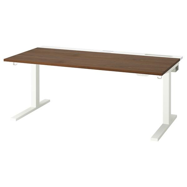[IKEA/イケア/通販]MITTZON ミッツォーンデスク 昇降式, 100V ウォールナット材突き板/ホワイト,160x80 cm[4](49530338) |  | 01