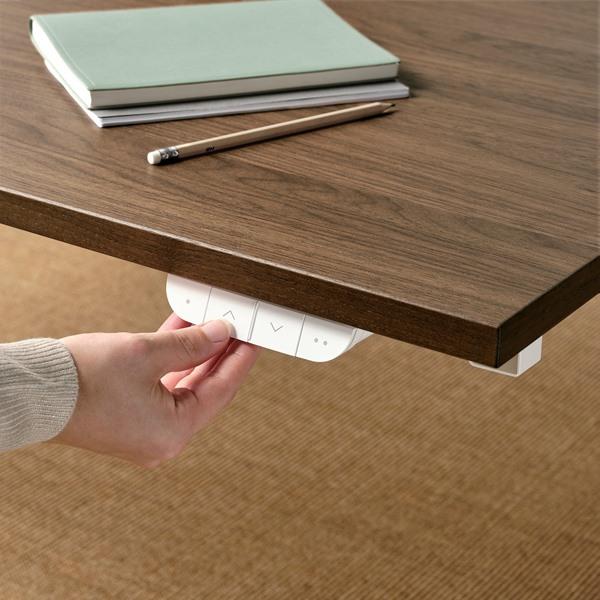 [IKEA/イケア/通販]MITTZON ミッツォーンデスク 昇降式, 100V ウォールナット材突き板/ホワイト,160x80 cm[4](49530338) |  | 05