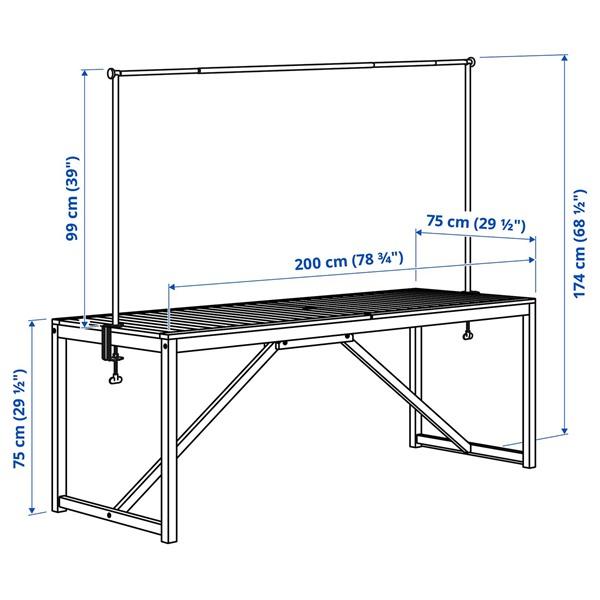 [IKEA/イケア/通販]NAMMARO ネッマロー / HELGEO ヘルゲオーテーブル デコレーションロッド付き, 屋外用……[4](49535755) |  | 02