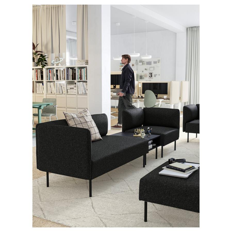 [IKEA/イケア/通販]LILLEHEM リレヘム 3人掛けモジュールソファ サイドテーブル付き, グンナレド ダークグレー/メタル[17](49536260) |  | 02