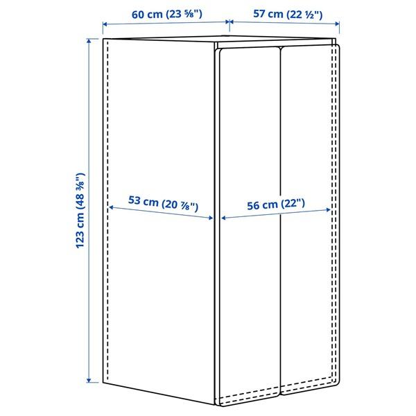 [IKEA/イケア/通販]SMASTAD スモースタード / PLATSA プラッツァワードローブ, ホワイト/ライラック,60x5……[13](49557974) |  | 04