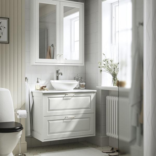 [IKEA/イケア/通販]TANNFORSEN テンフォルセン / VASTERSJON ヴェステルション洗面台 引き出し付き/洗面ボ……[6](49569552) |  | 01