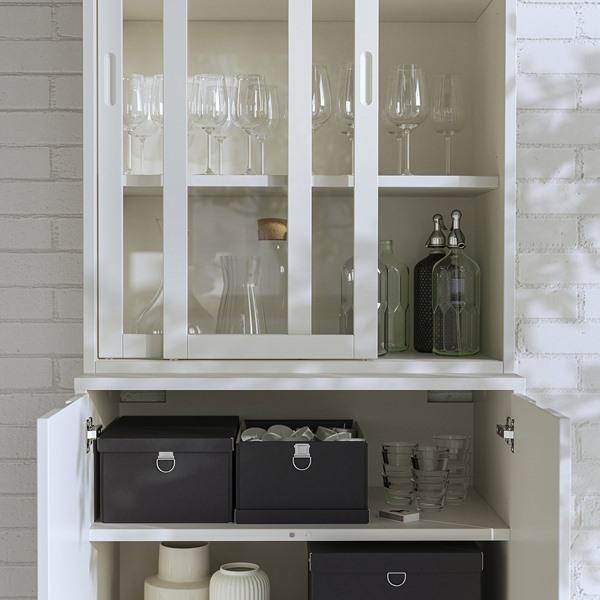 [IKEA/イケア/通販]TONSTAD トンスタード収納コンビネーション ガラス引き戸付き, オフホワイト/クリ……[4](49571772) |  | 02