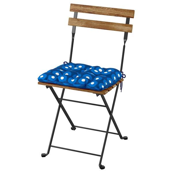[IKEA/イケア/通販]TARNO テルノーチェア 屋外用, 折りたたみ式 ブラック/ライトブラウンステイン/……[EB](49576326) | 