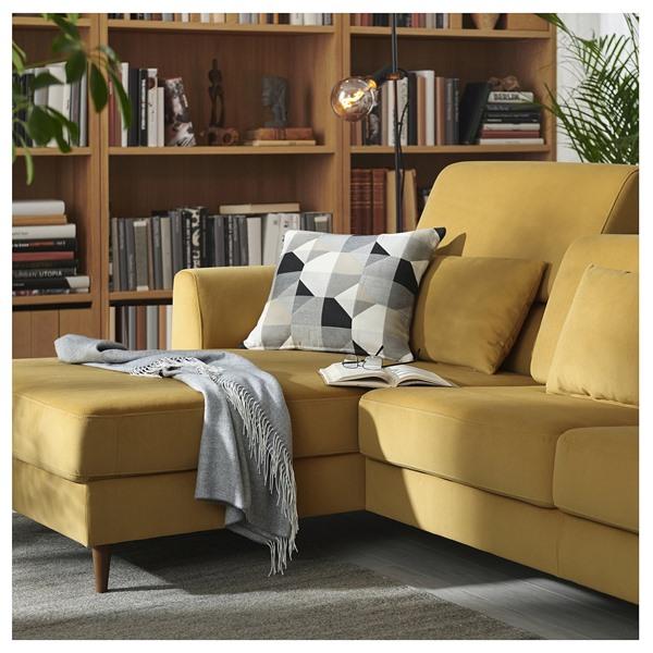 [IKEA/イケア/通販]SLATORP スラトルプ4人掛けソファ 寝椅子付き, ハーケボ イエローブラウン[3](49577608) |  | 03