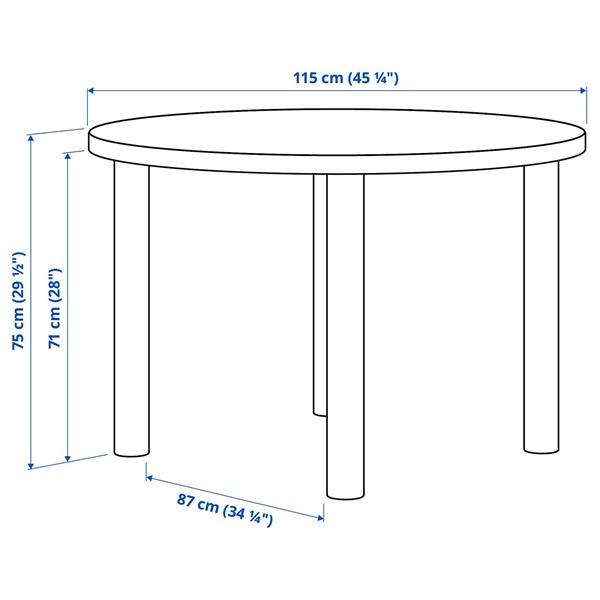 [IKEA/イケア/通販]STOCKHOLM 2025 ストックホルム 2025 / LYCKAN リッカンテーブル＆チェア4脚, オーク材突……[6](49602071) |  | 04