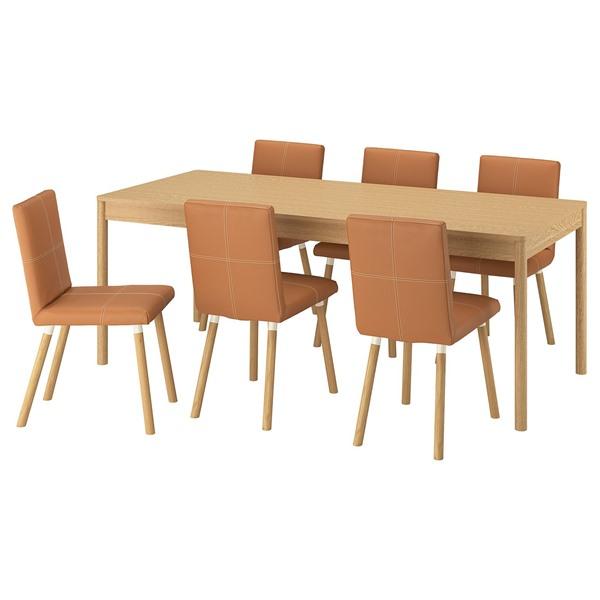 [IKEA/イケア/通販]TONSTAD トンスタード / TONSTAD トンスタードテーブル＆チェア6脚, オーク材突き板/……[14](49602212) | 