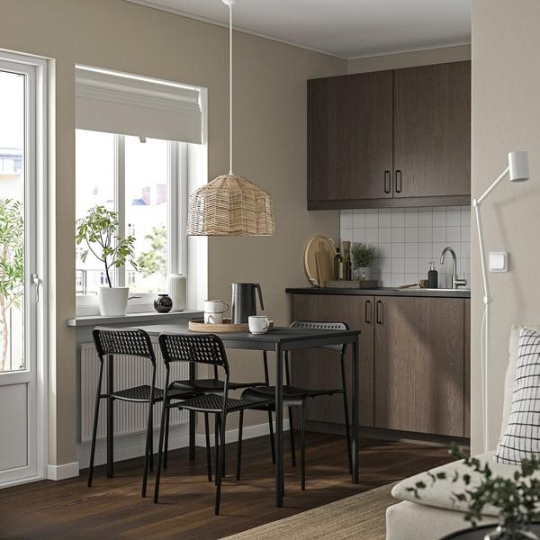 [IKEA/イケア/通販]SANDSBERG サンドスベリテーブル＆チェア4脚, ブラック ブラック/ブラック,110x67 cm[6](49608799) |  | 01