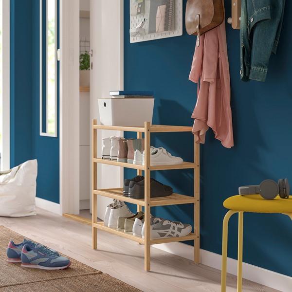 [IKEA/イケア/通販]VASSKAR ヴァスシェール玄関用家具2点セット, 竹[D](49614903) |  | 02