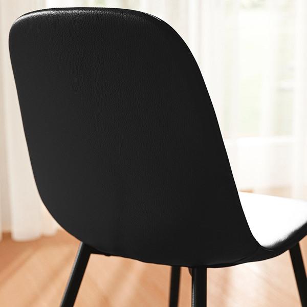 [IKEA/イケア/通販]ALHULT オールフルト / NORDMANSSKAR ノルドマンスシェールテーブル＆チェア2脚, ブラ……[5](49618449) |  | 03