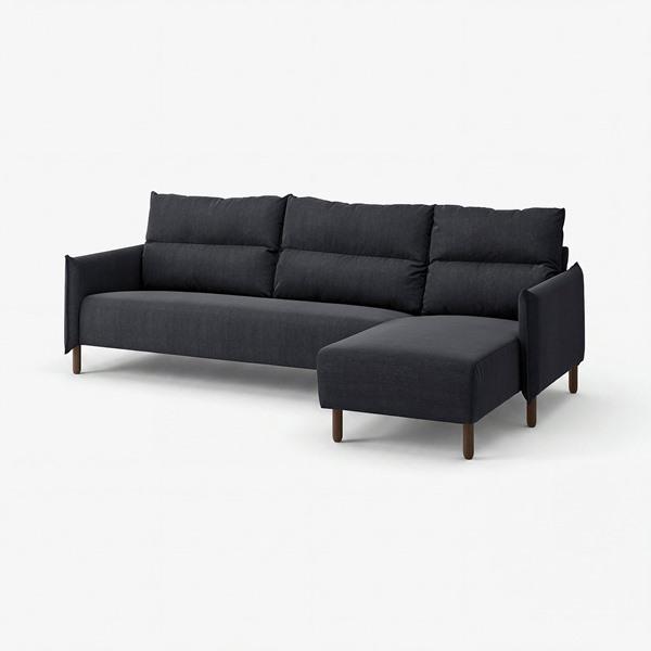 [IKEA/イケア/通販]MANNARP マッナルプ4人掛けソファ 寝椅子付き, サクセマーラ ブラックブルー[8](49619203) | 